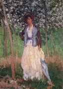 Claude Monet Taking a Walk oil painting artist